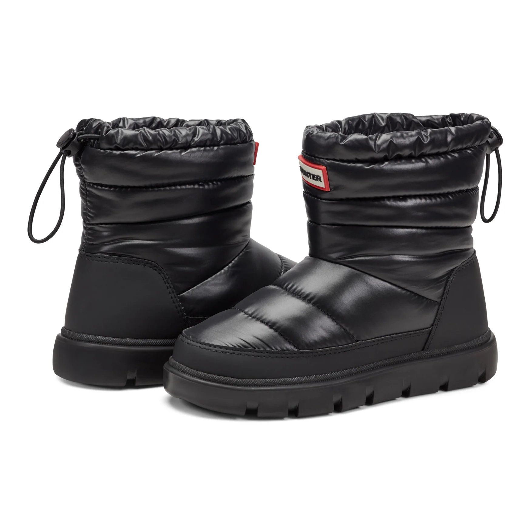 Big Kids Cuddle Lug Sole Insulated Waterproof Snow Booties - Image 7