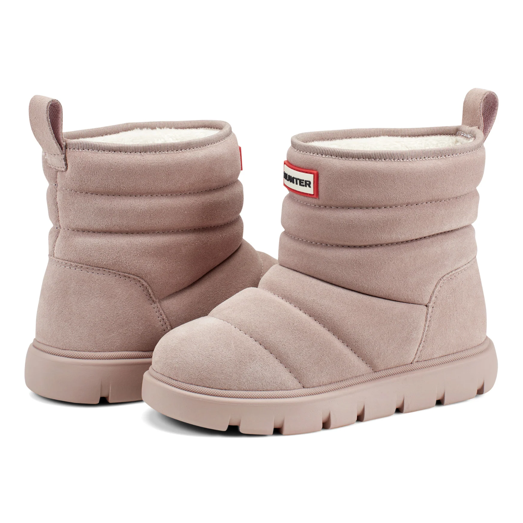 Big Kids Cuddle Lug Sole Insulated Waterproof Snow Booties - Image 7