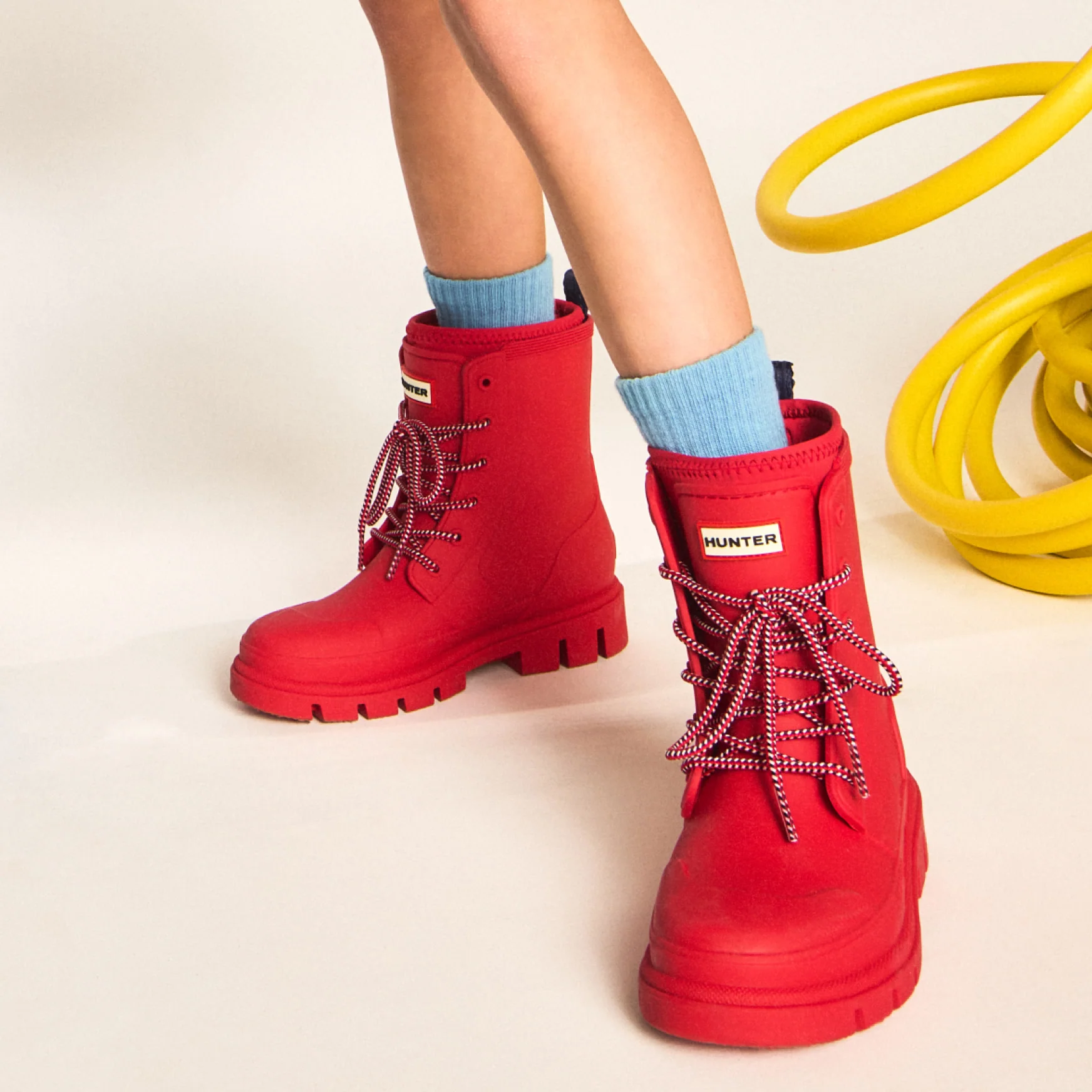 Big Kids Stomper Lace-up Waterproof Ankle Boots - Image 3