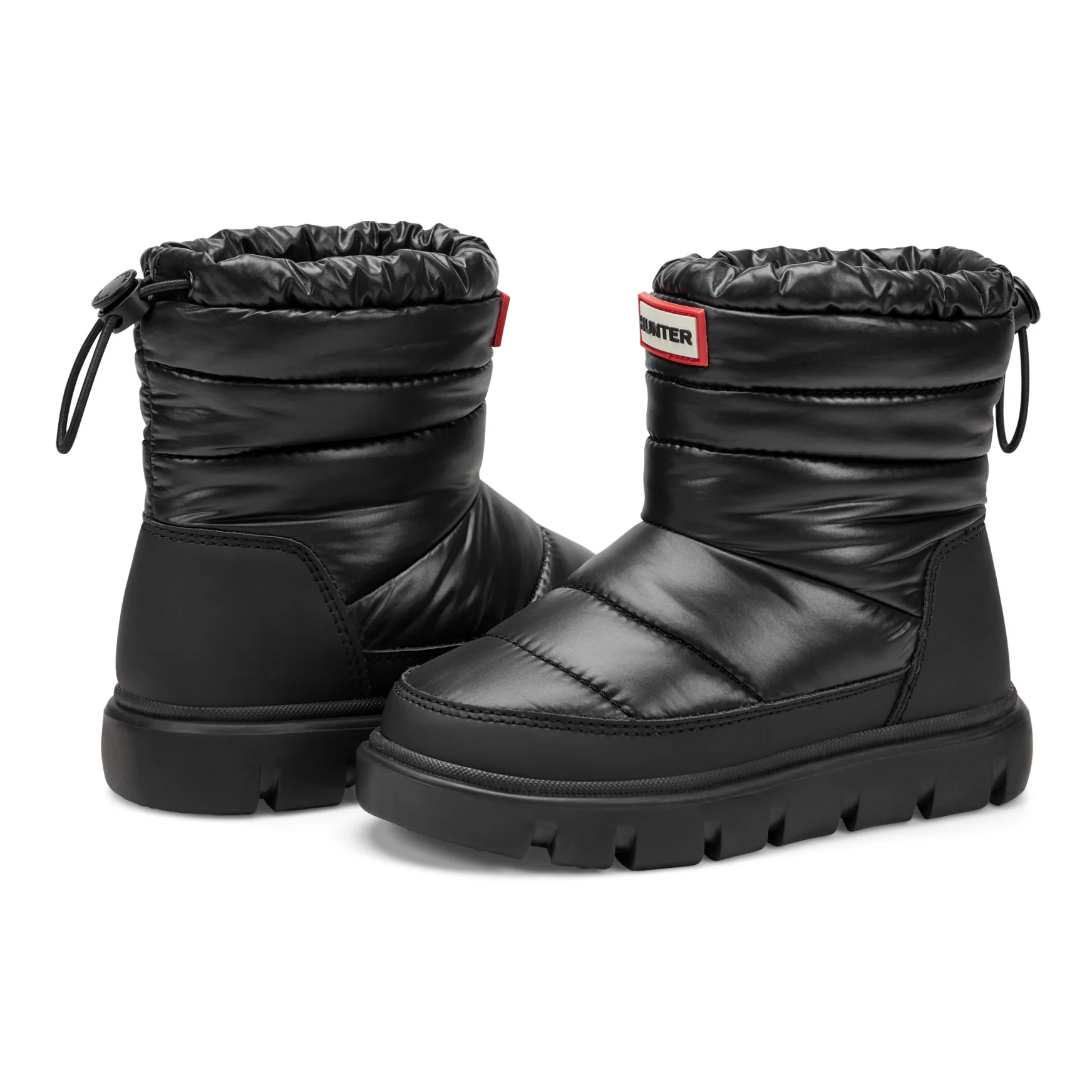Little Kids Cuddle Lug Sole Insulated Waterproof Snow Booties - Image 7
