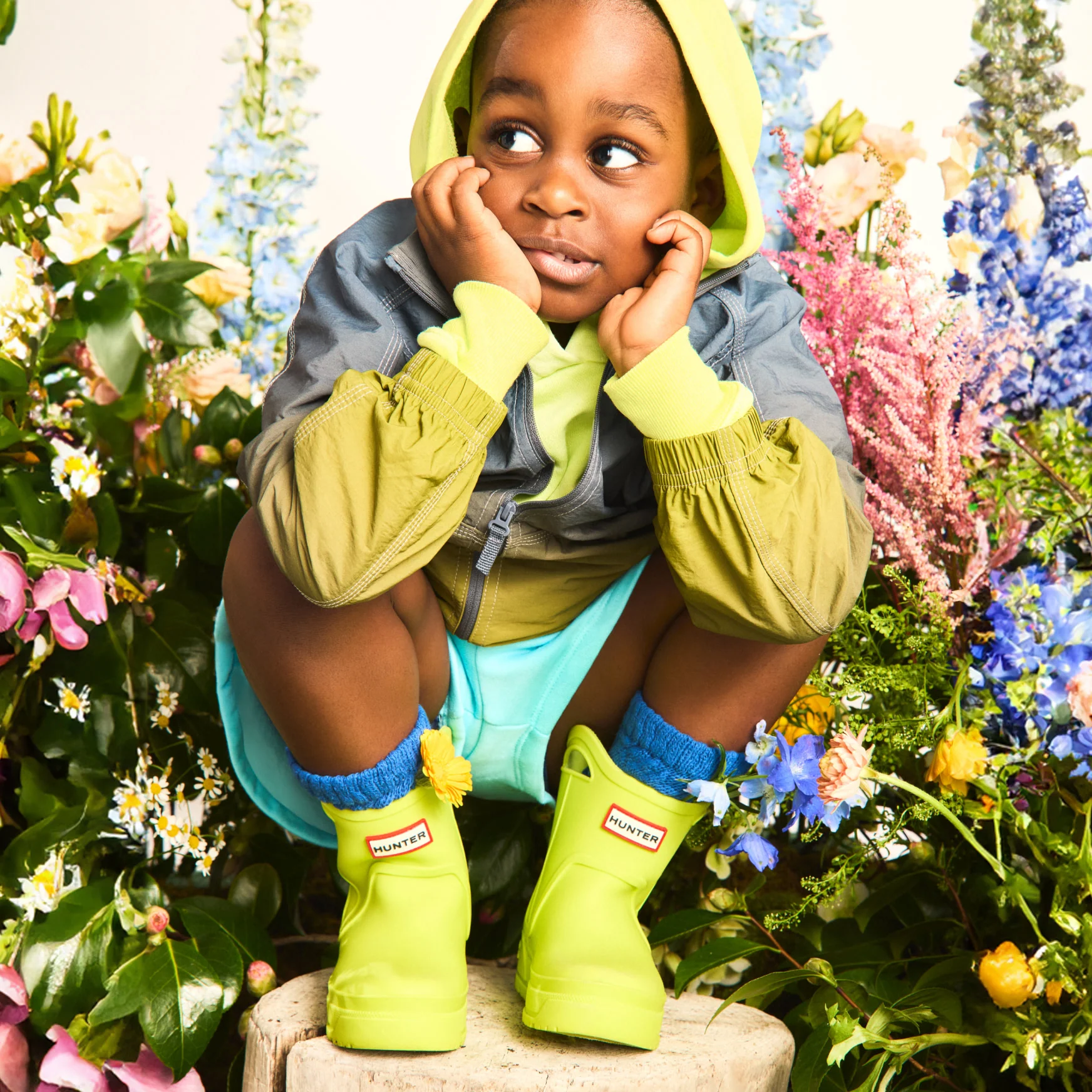 Little Kids Georgey Waterproof Rain Boots - Image 3