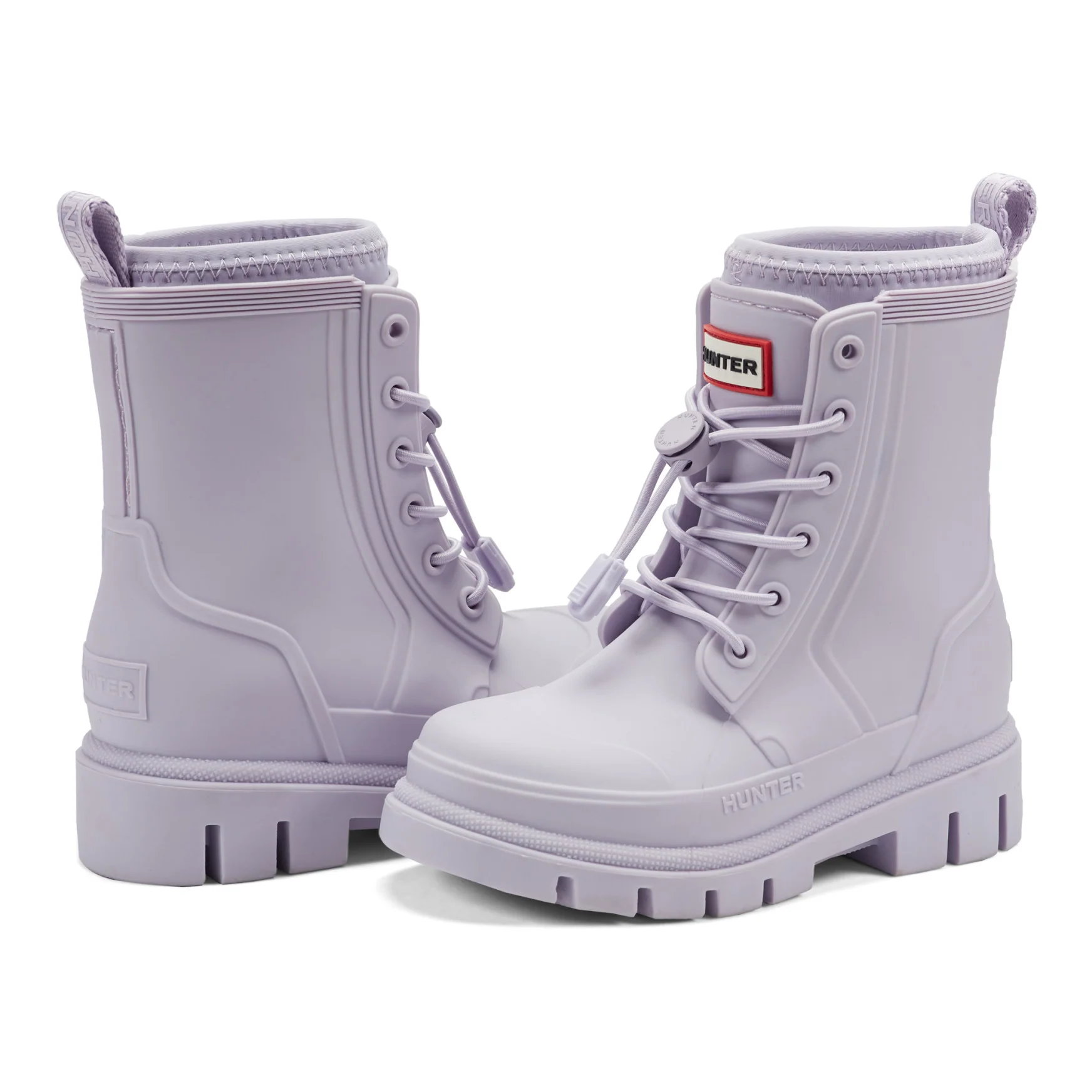 Little Kids Stamp Lace-Up Waterproof Ankle Boots - Image 8