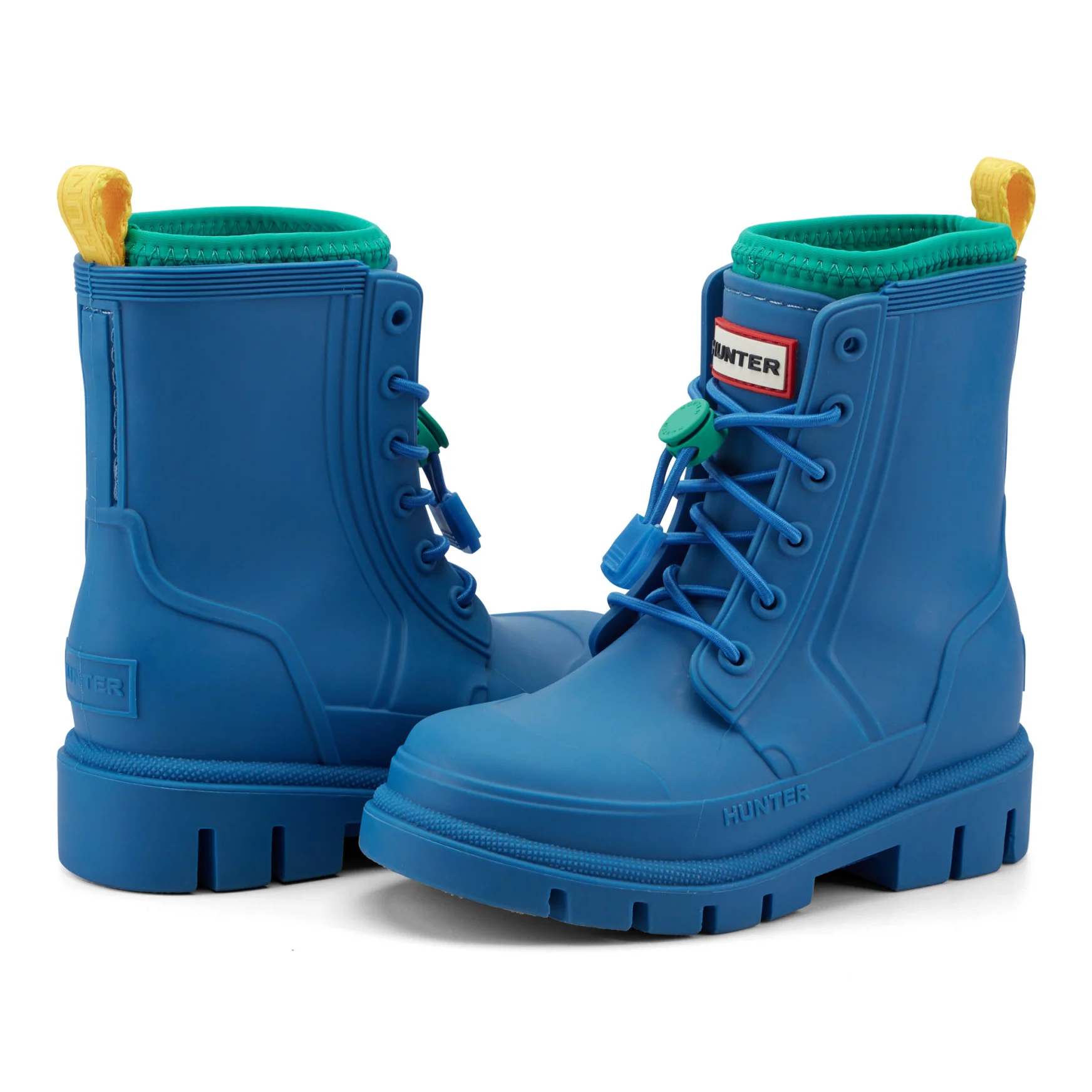 Little Kids Stamp Lace-Up Waterproof Ankle Boots - Image 8
