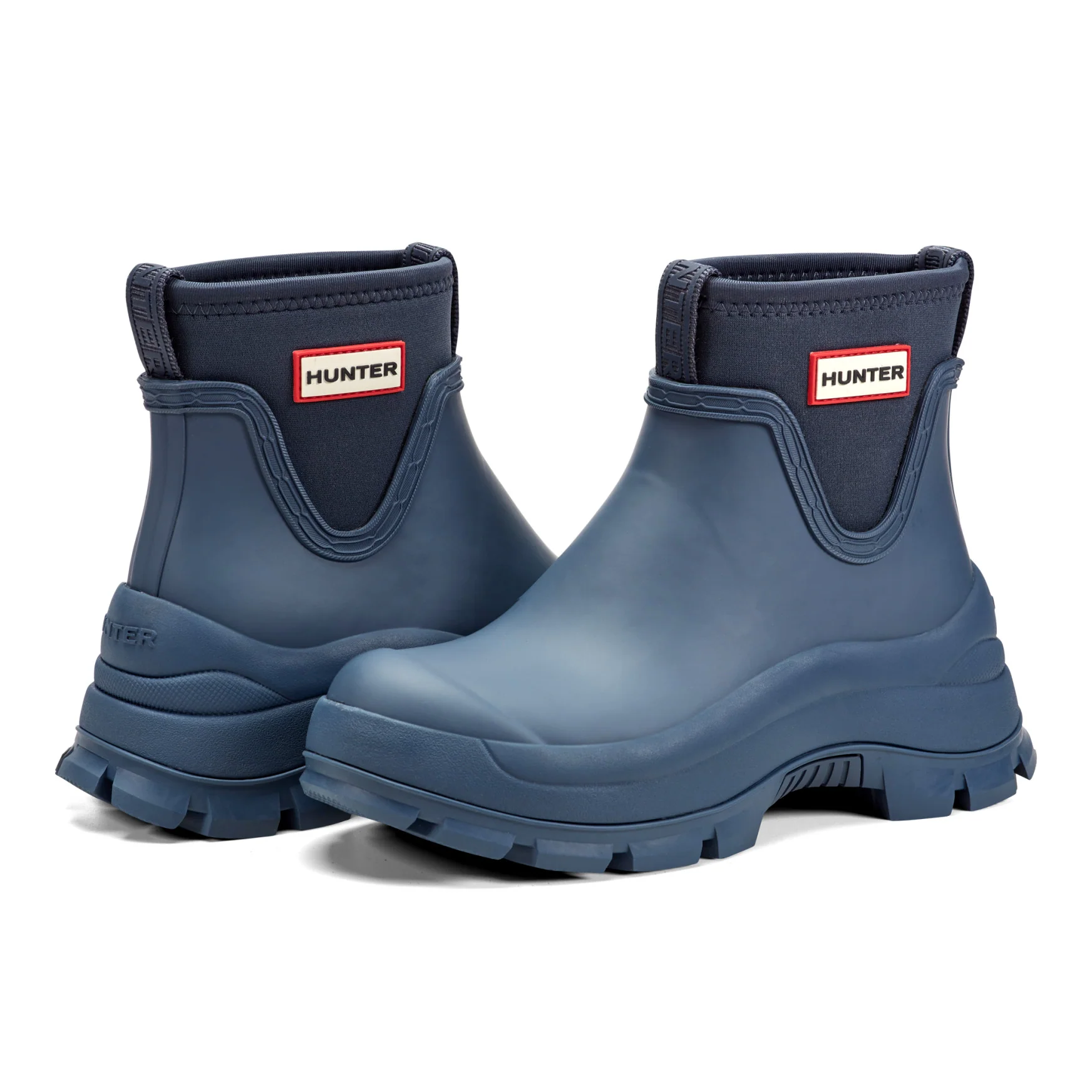 Women's Eloise Lug Sole Waterproof Neoprene Rain Booties - Image 7