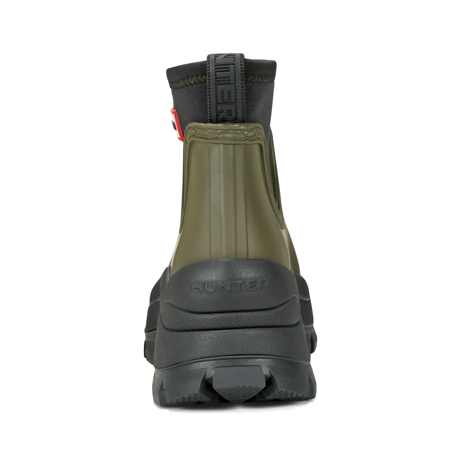 Women's Eloise Lug Sole Waterproof Neoprene Rain Booties - Image 4