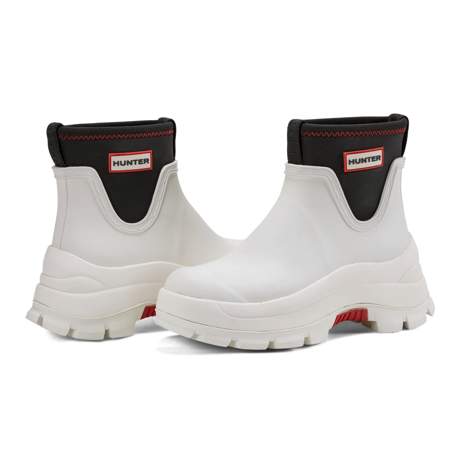 Women's Eloise Lug Sole Waterproof Neoprene Rain Booties - Image 7